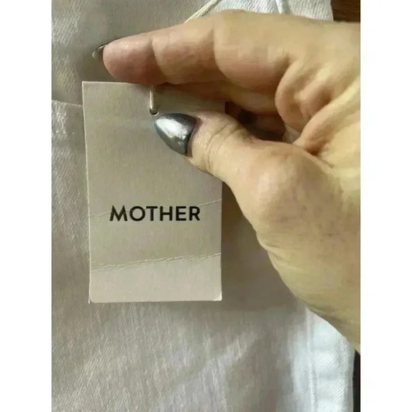 NWT Mother High Waisted Rider Ankle in Fairest Of Them All Straight Jeans 33 - Picture 15 of 16